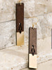 Wood Gold Bar Earring Collection - The Mimi Boutique