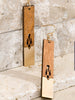 Wood Gold Bar Earring Collection - The Mimi Boutique