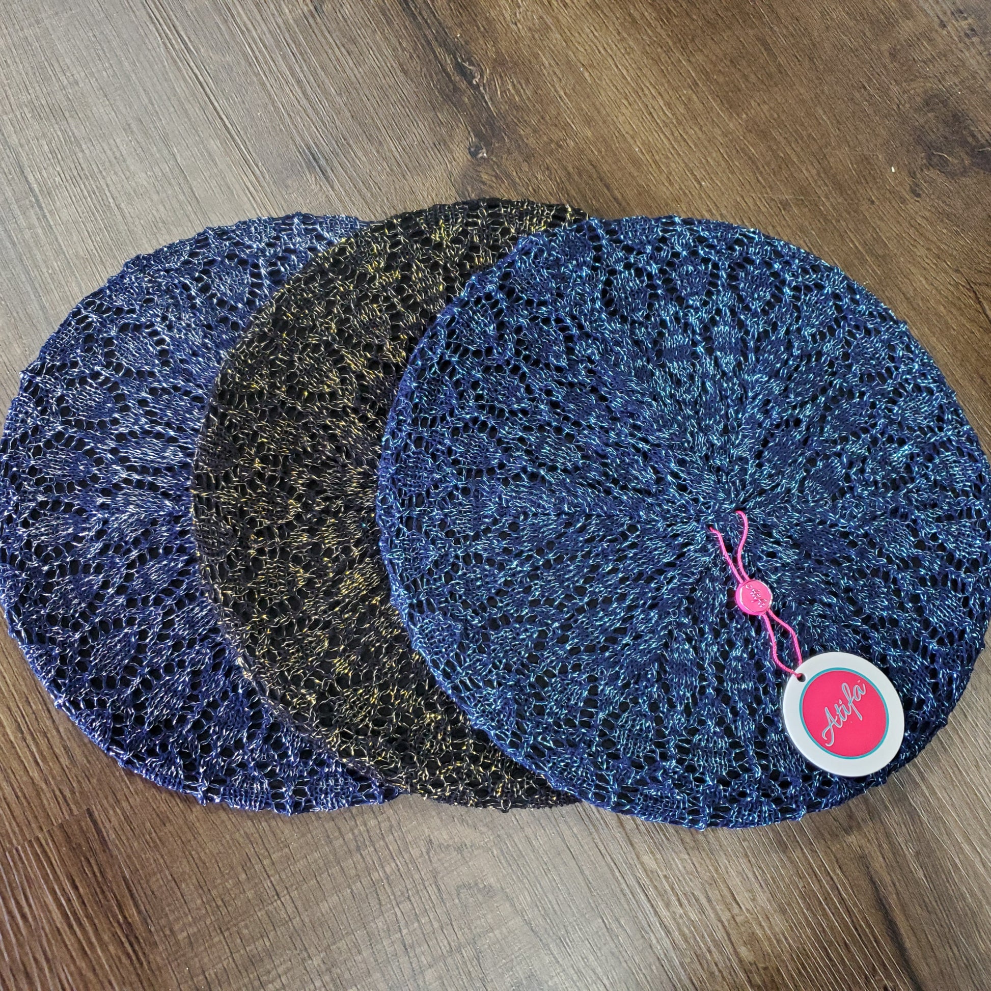Lightweight Metallic Beret - The Mimi Boutique