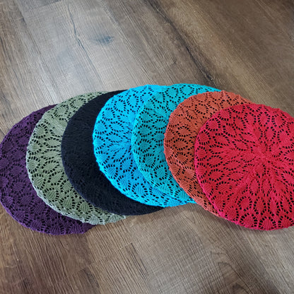 Lightweight Lined Berets Solid - The Mimi Boutique
