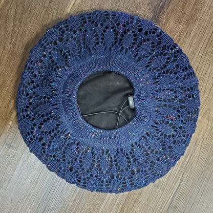 Lightweight Metallic Beret - The Mimi Boutique