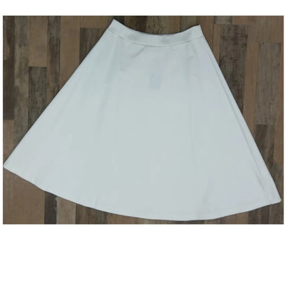 Ponti Ivee Aline Skirt:  Ivory 25"