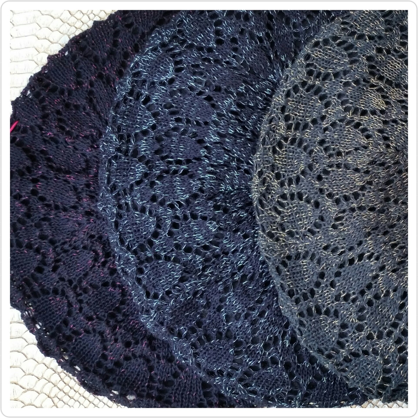 Lightweight Metallic Beret - The Mimi Boutique