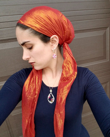 Metallic Tichel - The Mimi Boutique