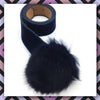 Pom Fur Belt - The Mimi Boutique