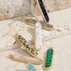Stone Bar Earrings - The Mimi Boutique