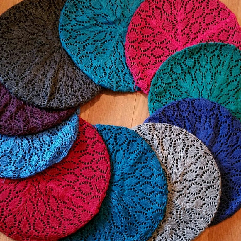 Lightweight Lined Berets Solid - The Mimi Boutique