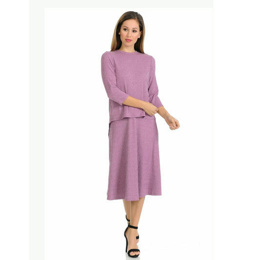 Ribbed High Low Set (Sold As Seperates) - The Mimi Boutique