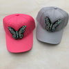 Buttefly Bling Caps - The Mimi Boutique