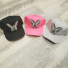 Buttefly Bling Caps - The Mimi Boutique