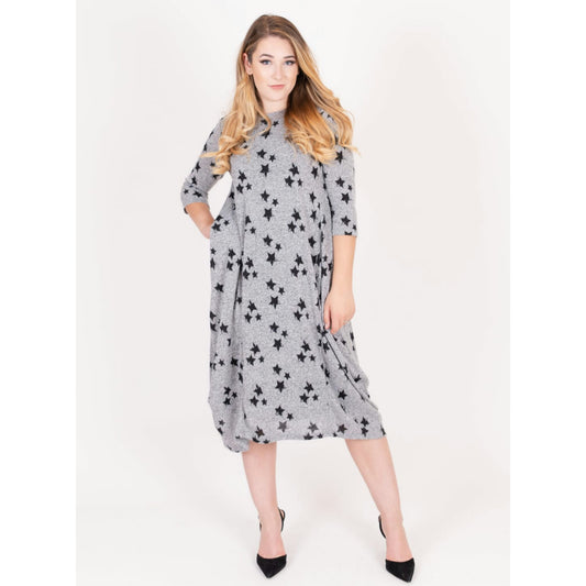 Georgiana Star Knit Dress 2.0 - The Mimi Boutique
