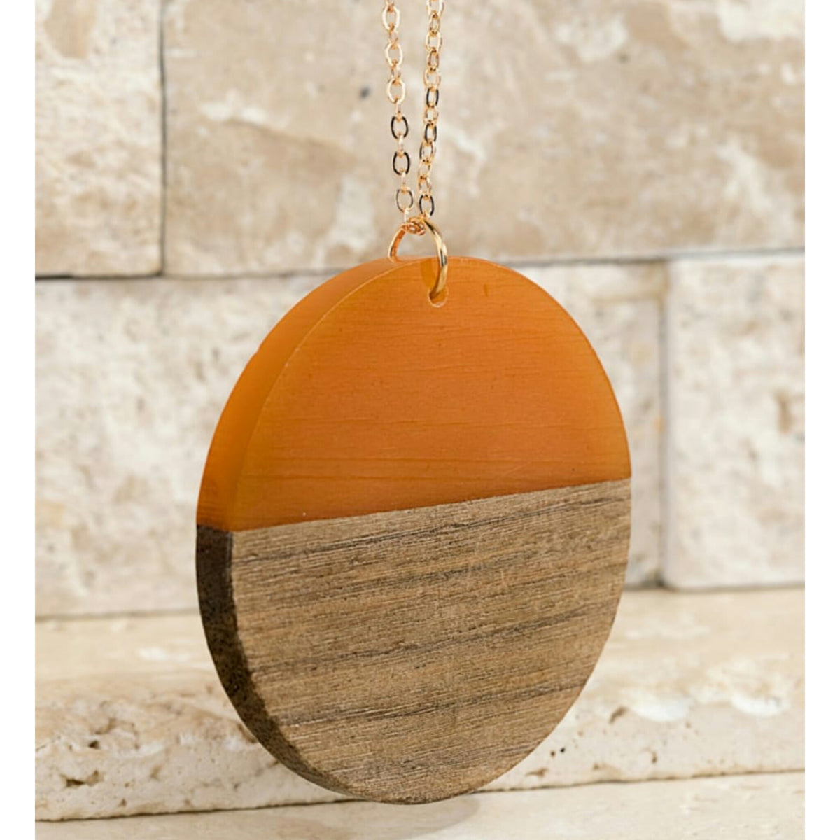 Wood Necklace - The Mimi Boutique