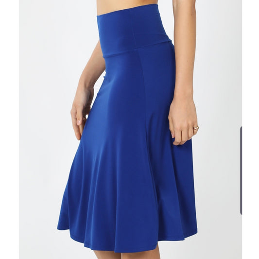 Zenna Skirt: Blue - The Mimi Boutique
