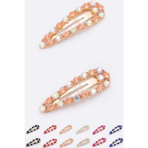 Rhinestone Clips - The Mimi Boutique