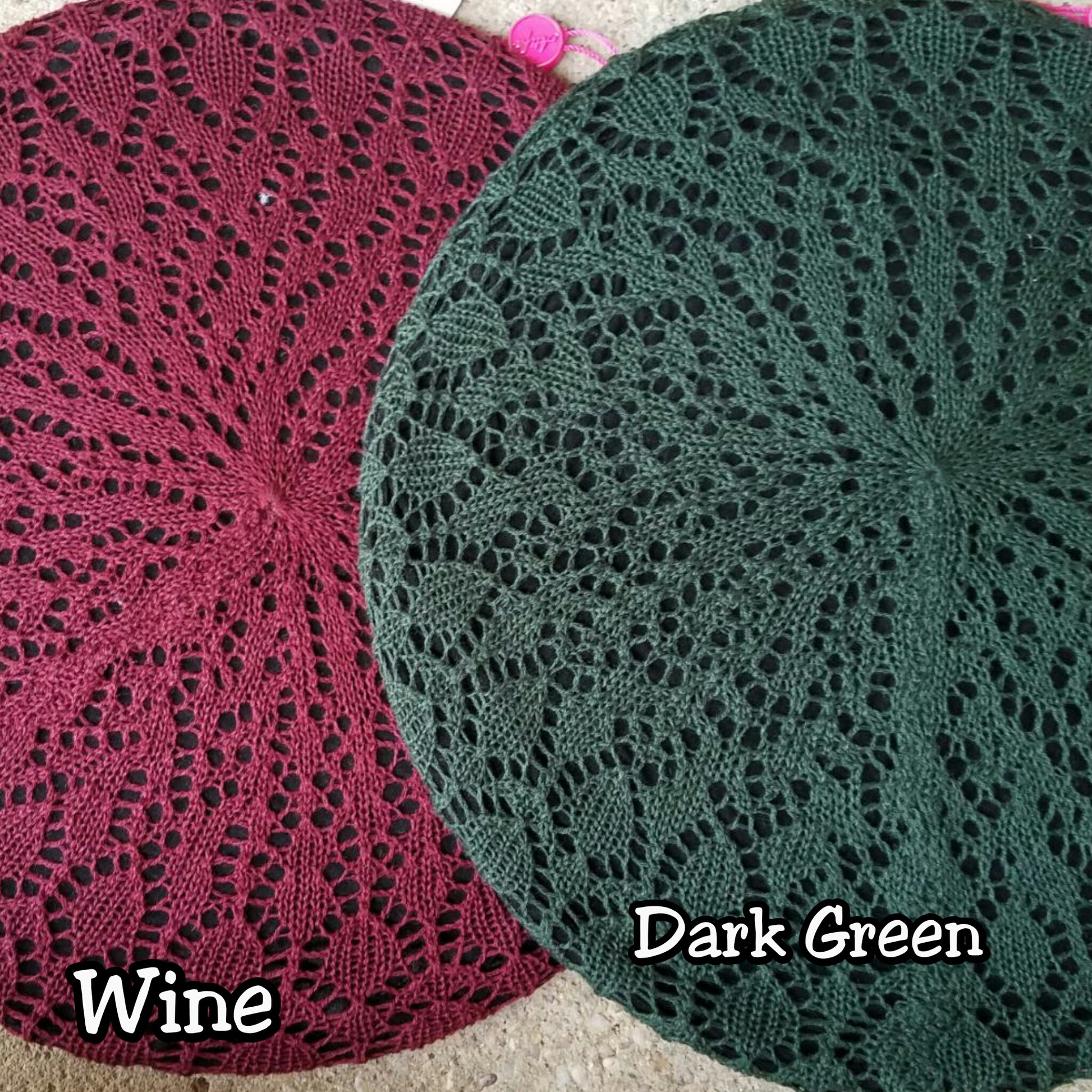 Lightweight Lined Berets Solid - The Mimi Boutique