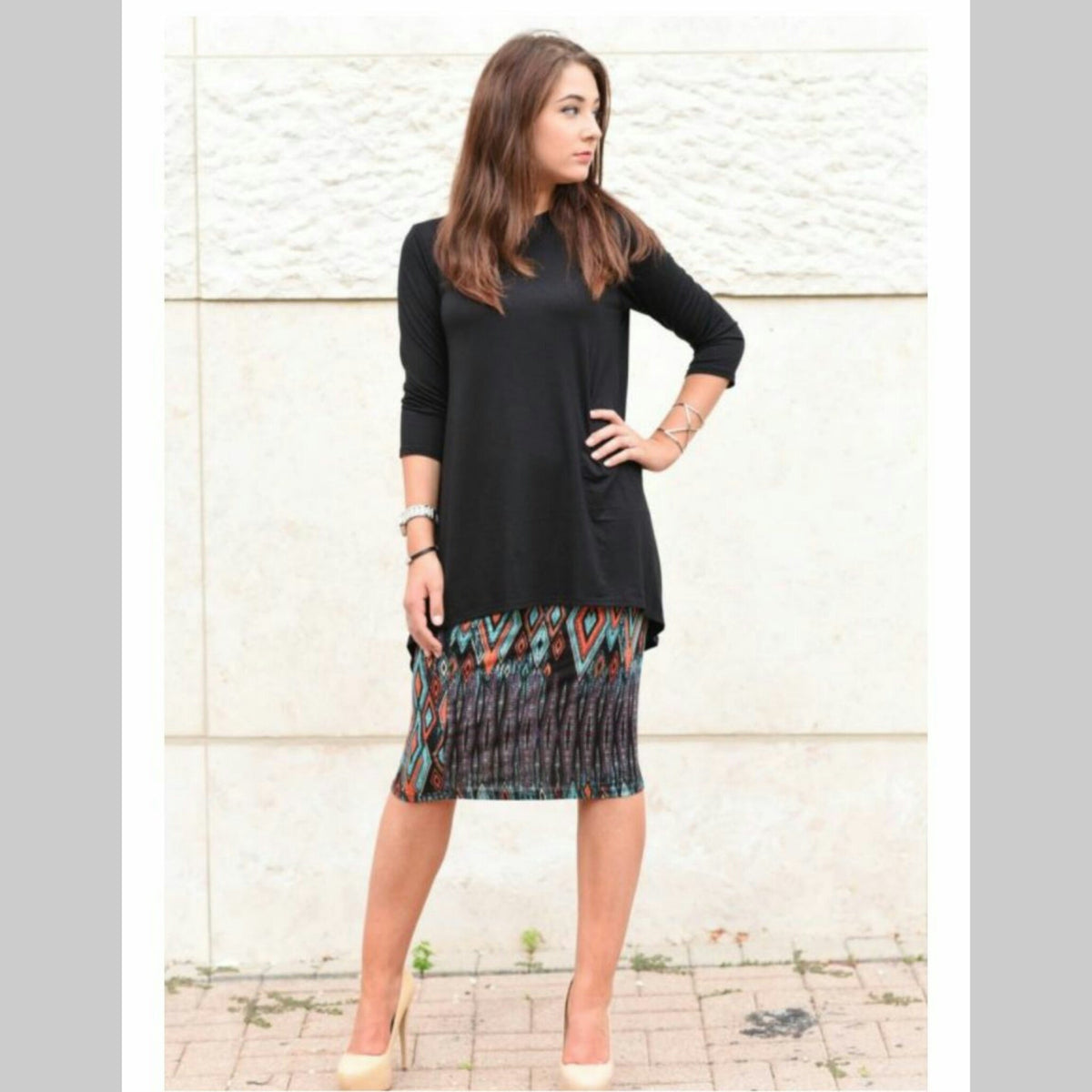 High Low Top by KMW-Black - The Mimi Boutique