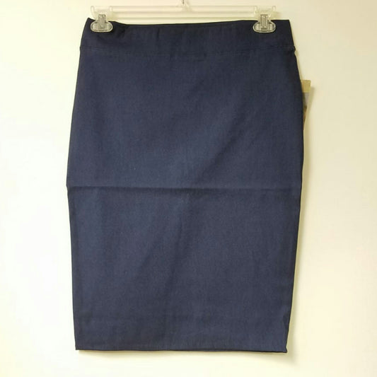 Riva Pencil Skirt-Denim Blue - The Mimi Boutique