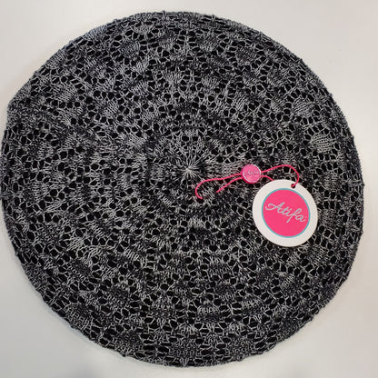 Lightweight Lined Two Toned Berets Atifa - The Mimi Boutique
