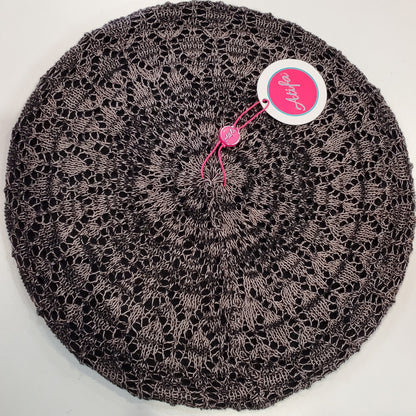 Lightweight Lined Two Toned Berets Atifa - The Mimi Boutique