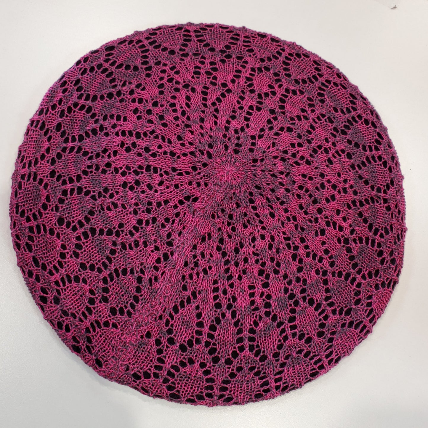 Lightweight Lined Two Toned Berets Atifa - The Mimi Boutique