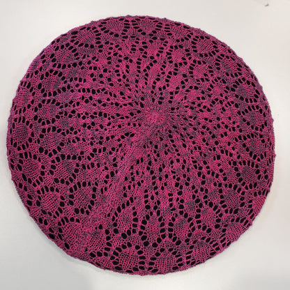 Lightweight Lined Two Toned Berets Atifa - The Mimi Boutique