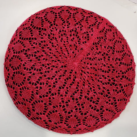 Lightweight Lined Two Toned Berets Atifa