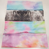 Tie Dye Ribbed Tshirt Flat Headband