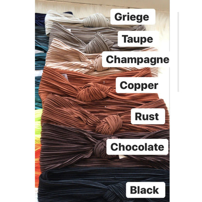 The Everything Ribbed Headband: Knot