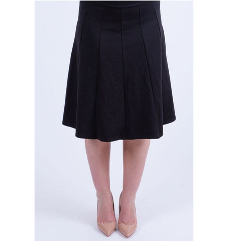 Circle Skirt Black By KMW: 27"
