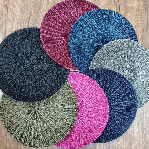 Bulky New Chenille Snood: Reevaz Wide Ribbed