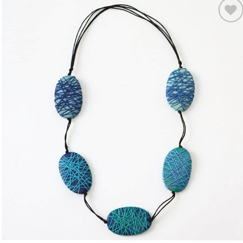 Sylca Necklace: Felicity Blue