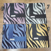 Color Zebra Fringe Tashtari Tichel