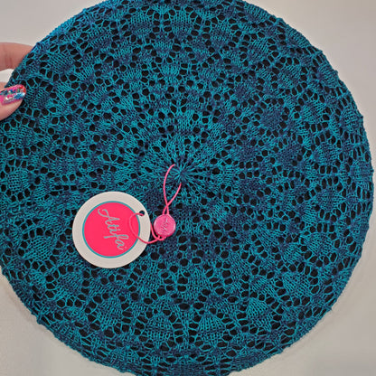 Lightweight Lined Two Toned Berets Atifa - The Mimi Boutique