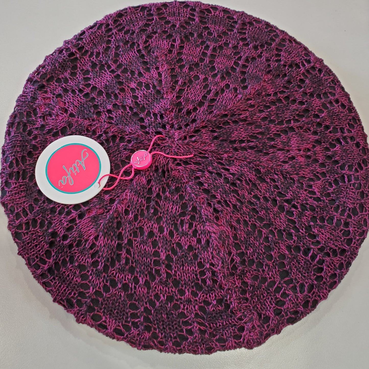 Lightweight Lined Two Toned Berets Atifa - The Mimi Boutique