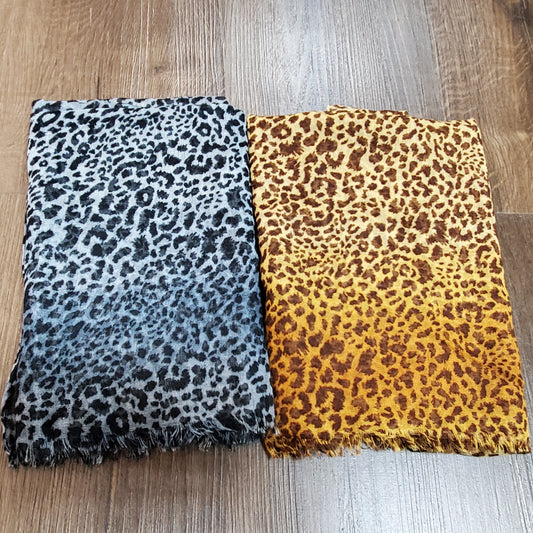 Dacee Headscarves: Small Leopard Print