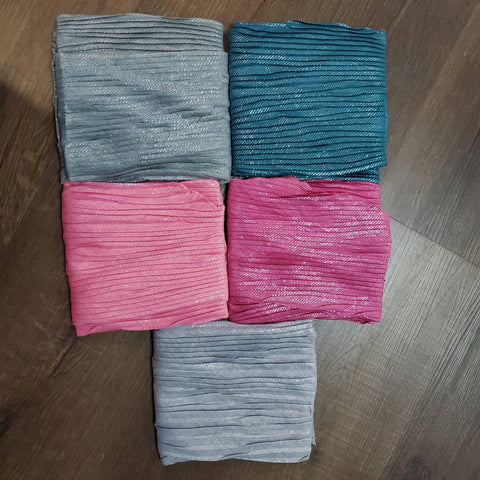 Shimmer Crinkle Tichel SG: Open
