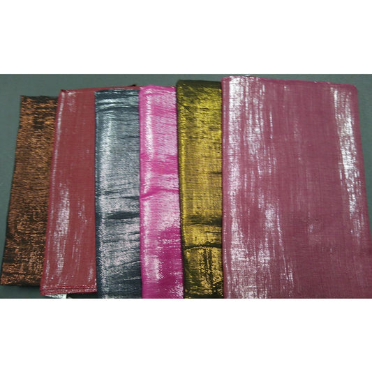 Metallic Cotton Headscarf by SG Open - The Mimi Boutique
