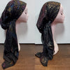 Branched Atifa Metallic Pre-Tied Headscarf