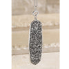 Crushed Rhinestone Necklace
