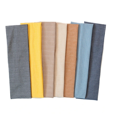 Gingham Headbands by Nicsessories:  Skinny Flat