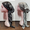 Bandana Paisley Long Tail Headscarf: Pre-tie