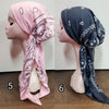 Bandana Paisley Long Tail Headscarf: Pre-tie