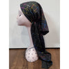 Metallic Criss Cross Atifa Metallic Pre-Tied Headscarf