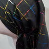 Metallic Criss Cross Atifa Metallic Pre-Tied Headscarf