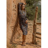Flower Boho Midi Dress By Mikah