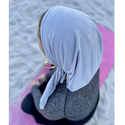 Dri Fit SB Pre-Tied Headscarf: Grey