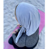 Dri Fit SB Pre-Tied Headscarf: Light Grey