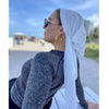 Dri Fit SB Pre-Tied Headscarf: White