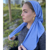 Dri Fit SB Pre-Tied Headscarf: Sky Blue