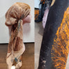 Dacee Pre Tied Headscarves: Lurex Leaves